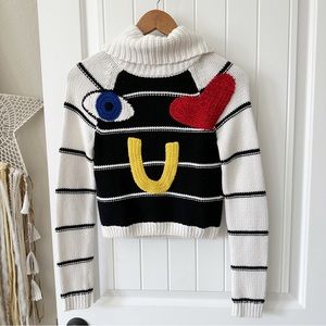 Alice and Olivia Zita Eye Heart You Sweater
